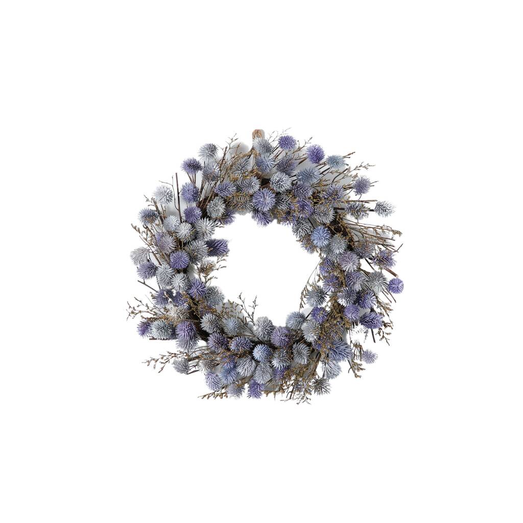 Dried Thistle Wreath By Distinctly Living