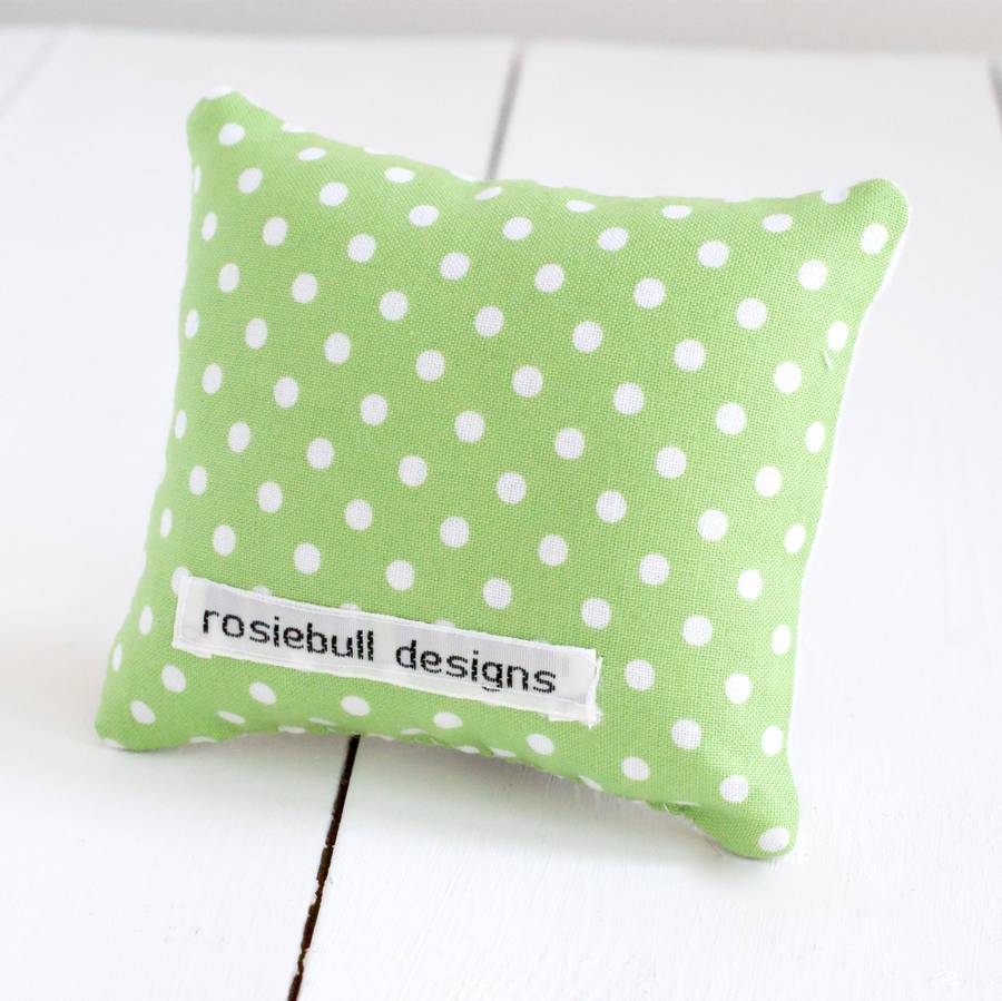 personalised sewing machine pin cushion by rosiebull designs