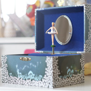 Musical Jewellery Box Ballerina Ireland - Personalised Jewellery Box | Girl