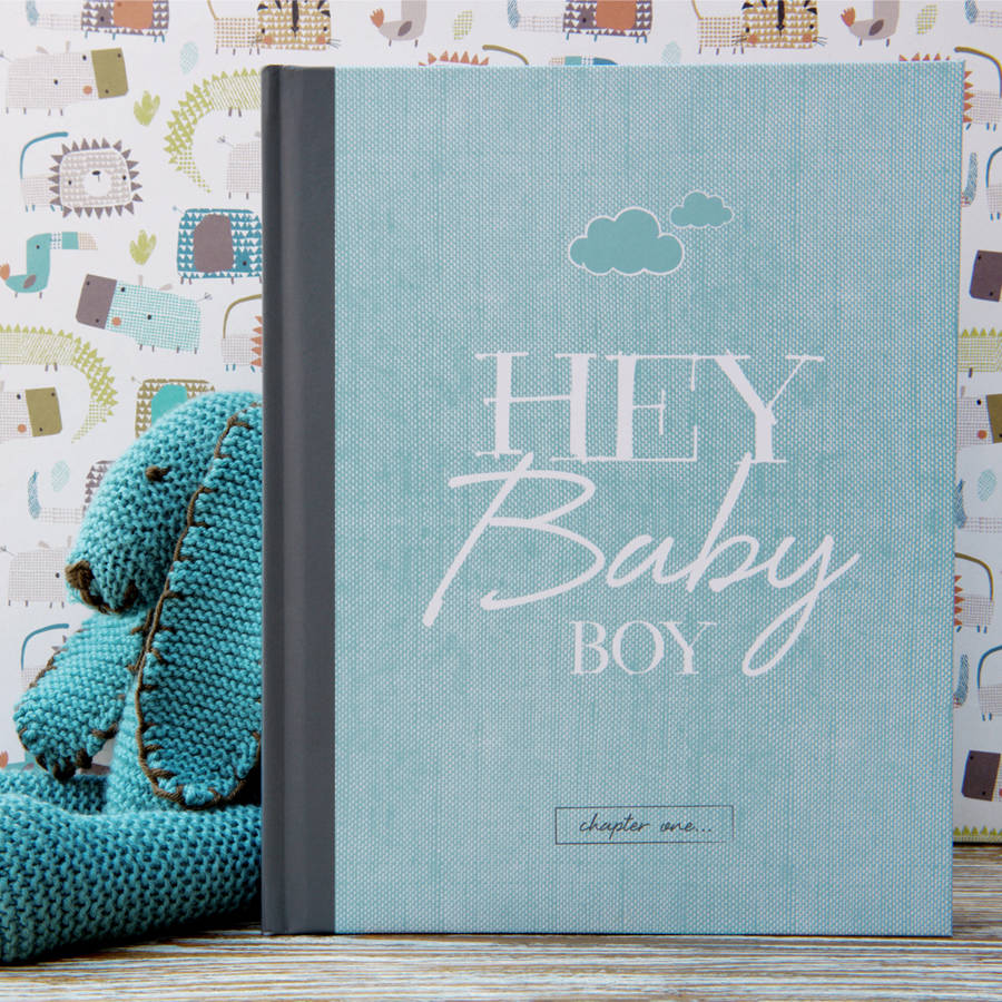 baby journal and record book for boys by illustries