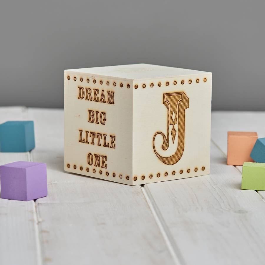 personalised new baby money box by owl & otter