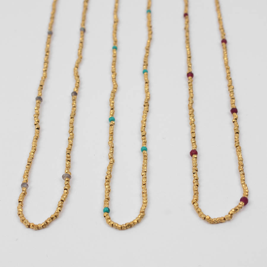 line necklace by bohemia