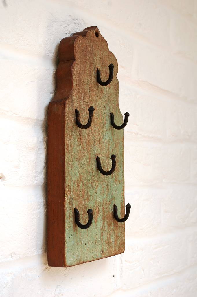 wooden key hooks by lovestruck interiors