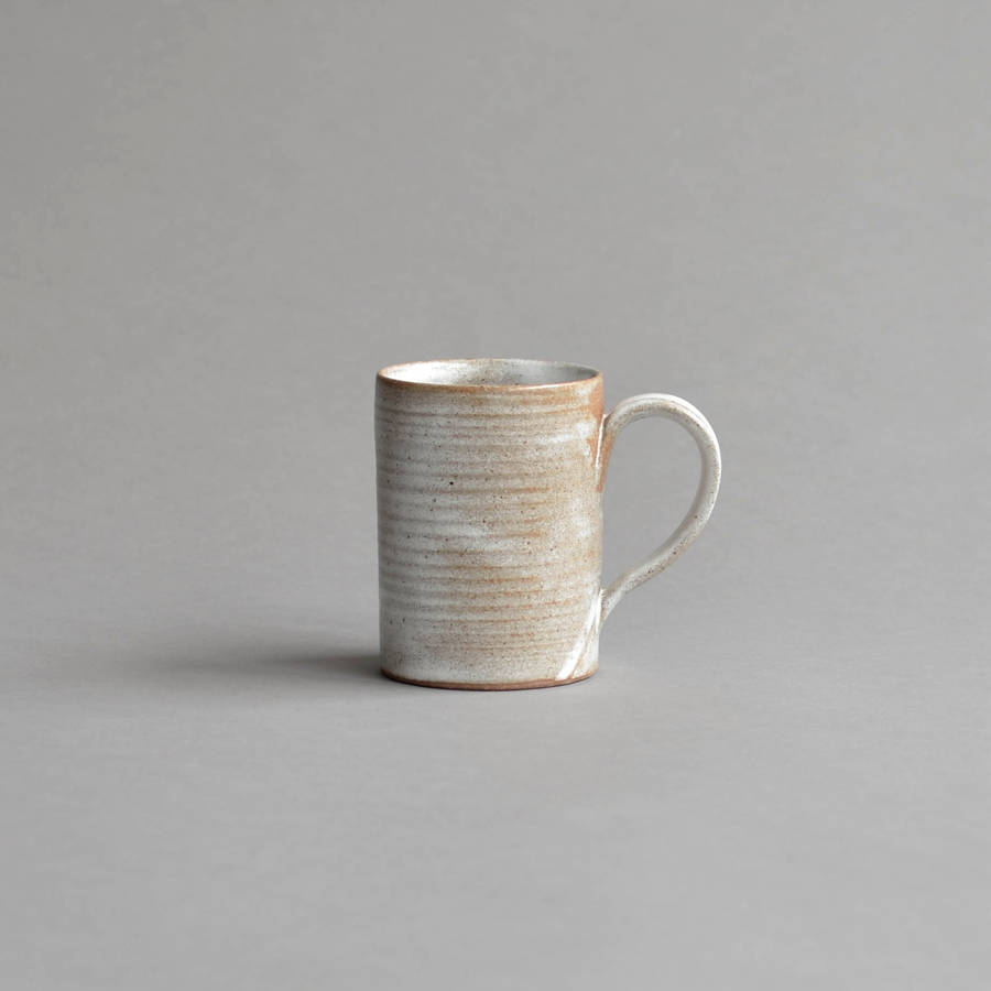 stoneware tea mug by nom living
