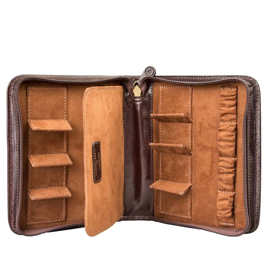 luxury leather watch case for men. 'the atella' by maxwell scott bags