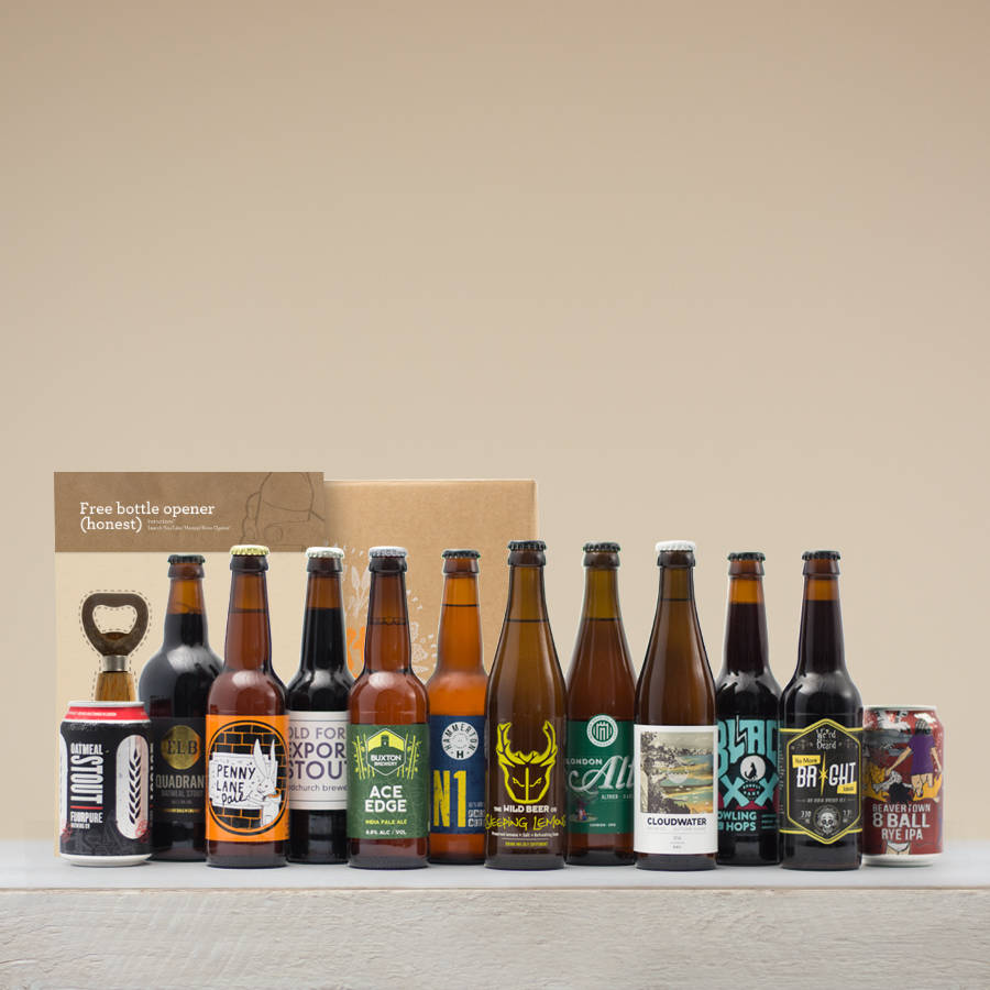 best of british craft beer gift case by honest brew