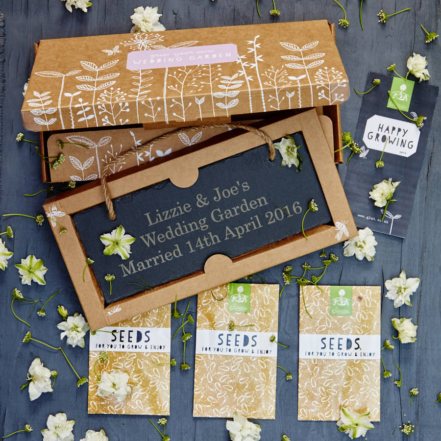 grow your own wedding garden gift by the gluttonous gardener