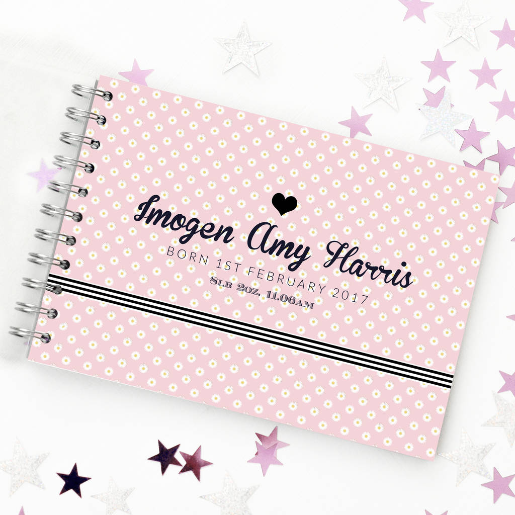 new baby keepsake book by amanda hancocks