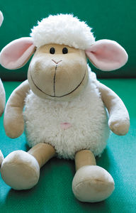 cuddly sheep soft toy