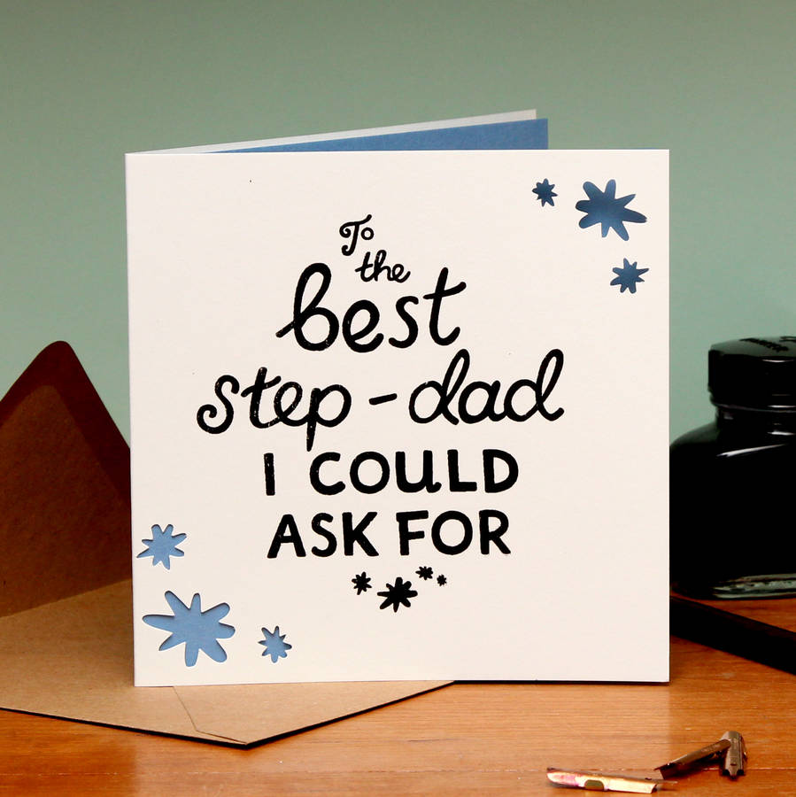 Step father vs biological father picture