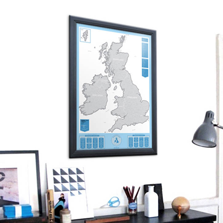 scratch map® uk and ireland by luckies