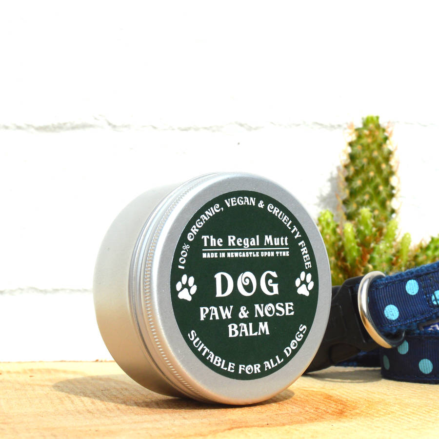 certified organic paw and nose balm handmade for dogs by good day