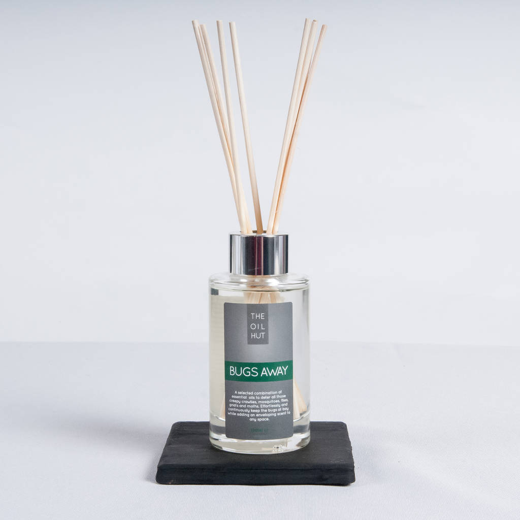 kitchen reed diffuser lemongrass and thyme 100ml by the oil hut