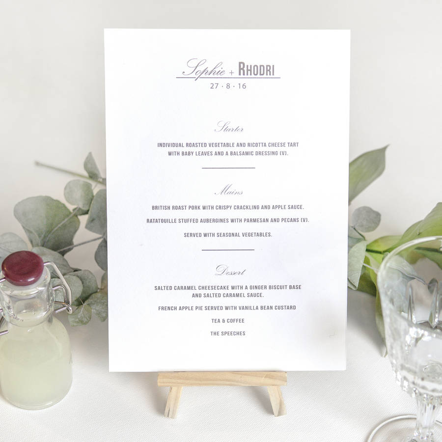 traditional-style-wedding-menu-cards-stone-grey-by-paperpair-notonthehighstreet