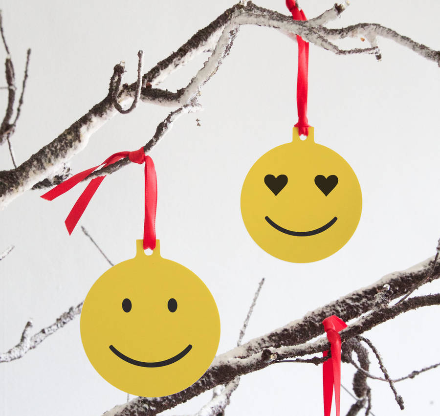 personalised emoji decoration by claire close