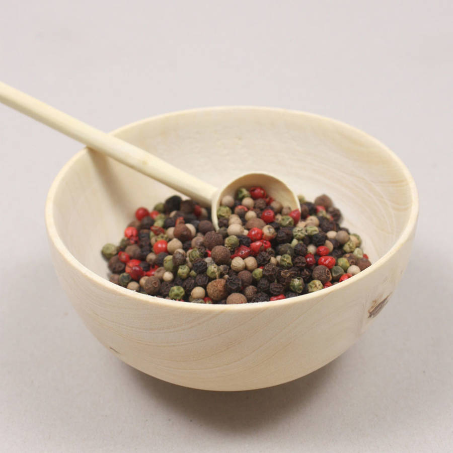 wood spice bowl by bohemia