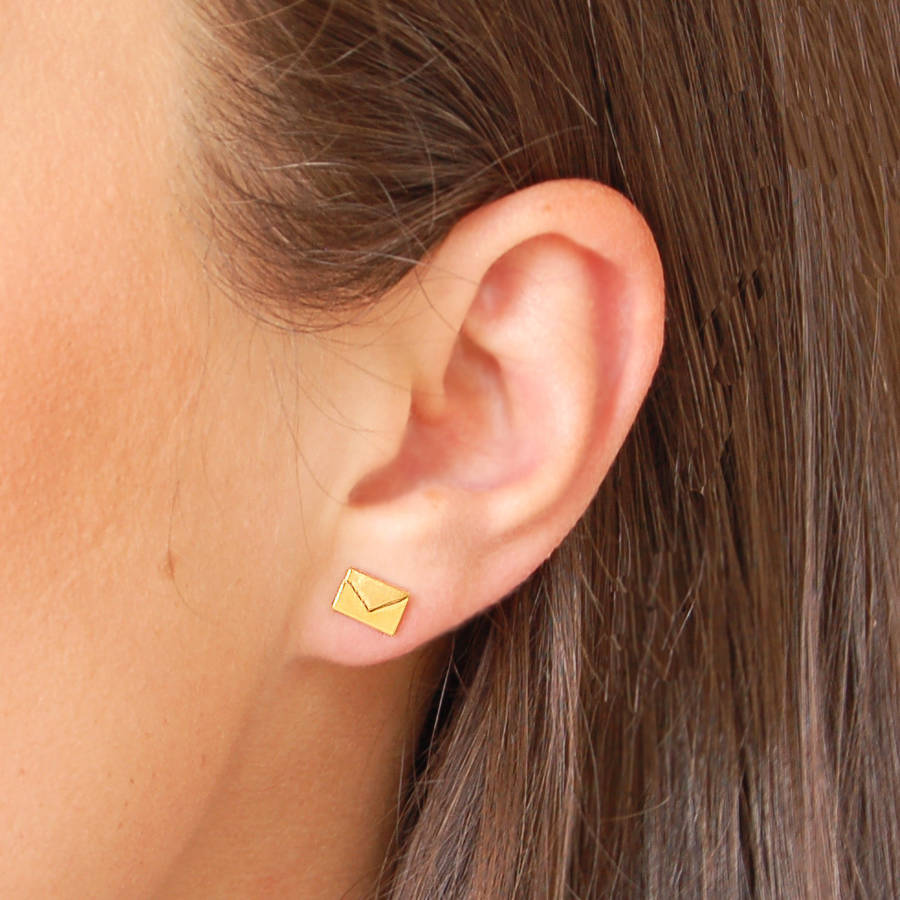 love letter earrings by highland angel