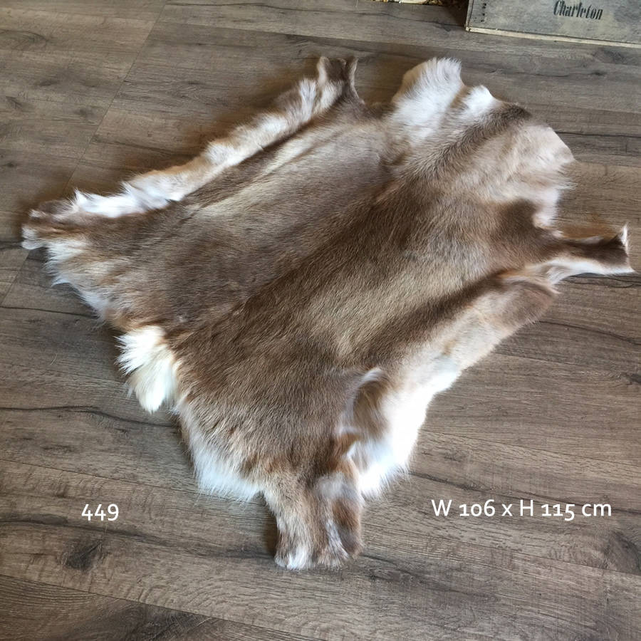 luxury reindeer large hide rugs huge choice… by cowshed interiors