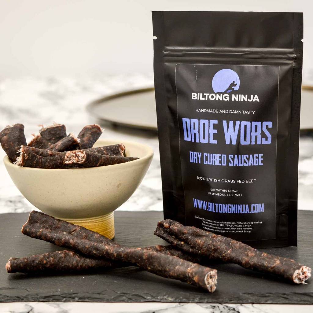 droewors handcrafted cured south african sausage/salami by biltong