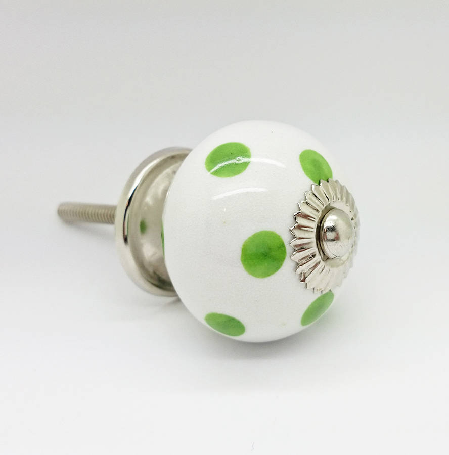 light green ceramic door knobs cupboard drawer handles by g decor