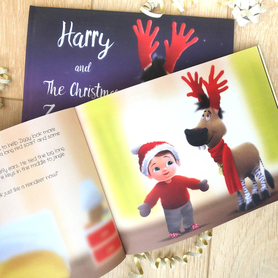 Personalised Christmas Story Book By My Given Name