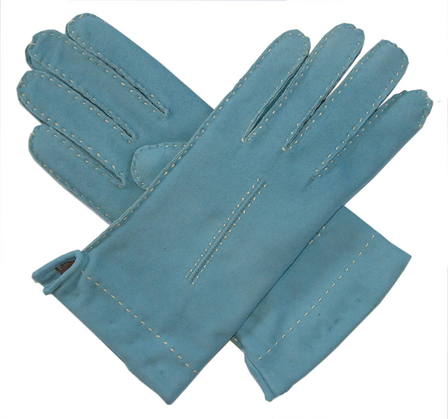 betty. women's hand sewn english suede gloves by gloves