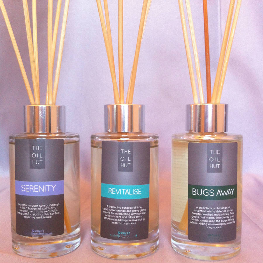 diffuser gift set by the oil hut