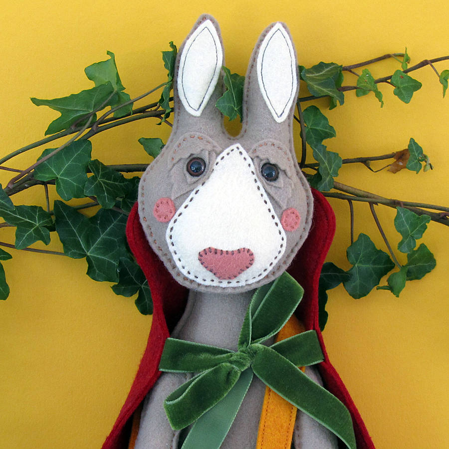 handmade rabbit doll