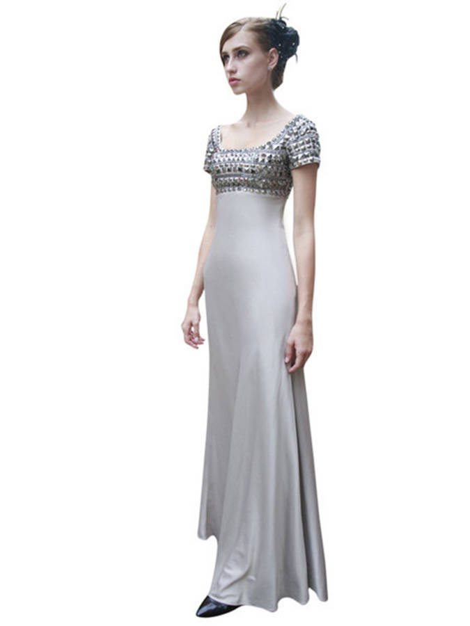 bronze evening gowns