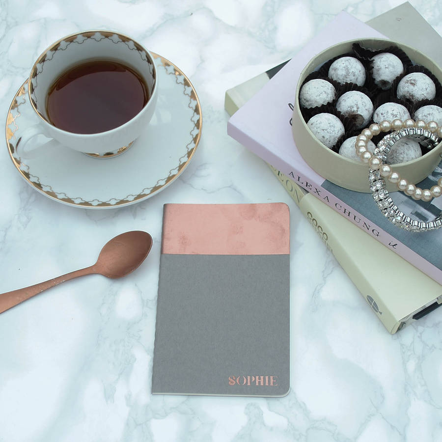 personalised name moleskine notebook by thebridge & taylor