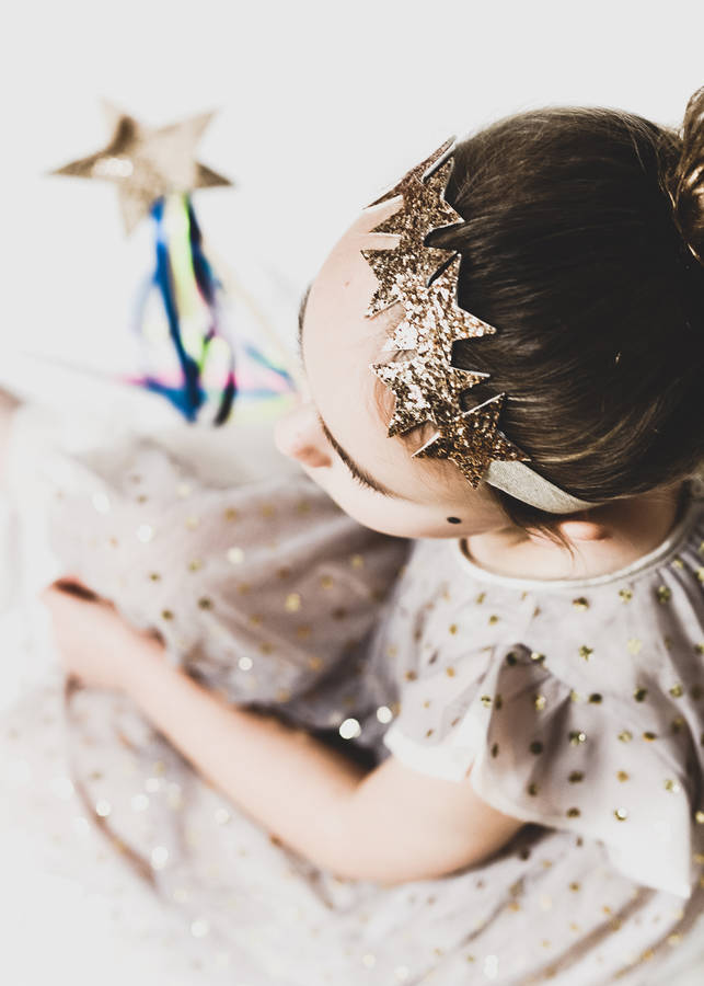 star glitter headband by sesame and lilly