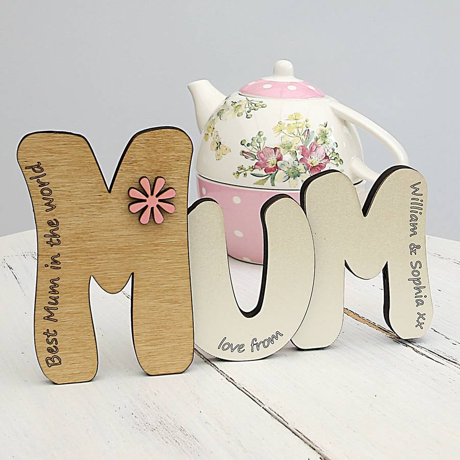 personalised mum keepsake by neltempo