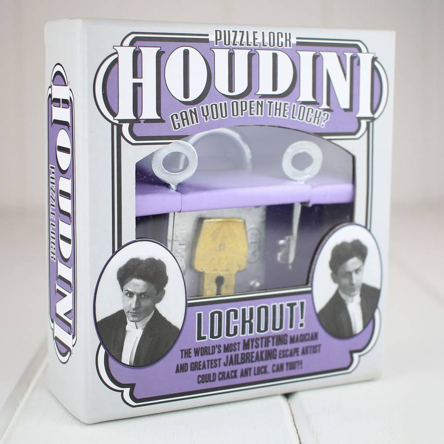 Houdini Puzzle Locks - The Green Head