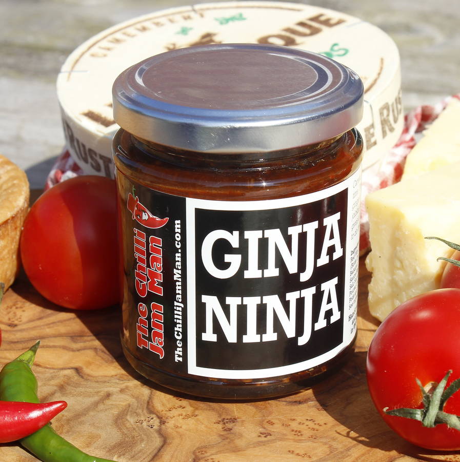 ginja ninja ultra chilli jam by the chilli jam man