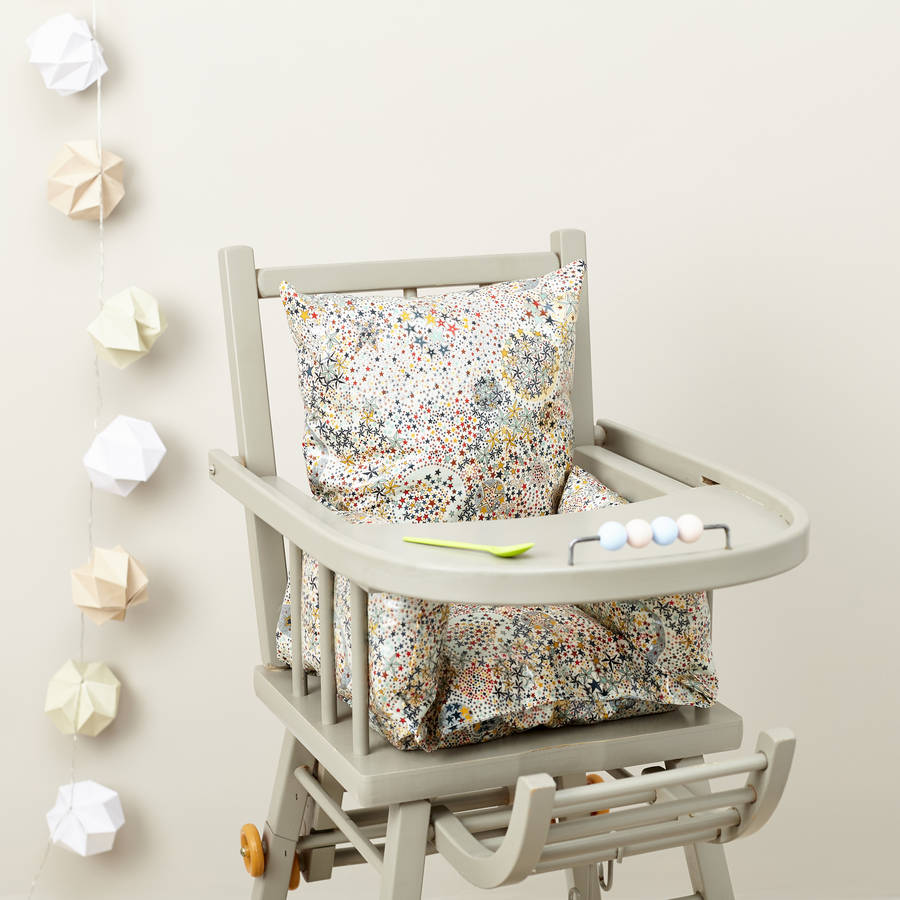 adelajda liberty high chair cushion by little cloud