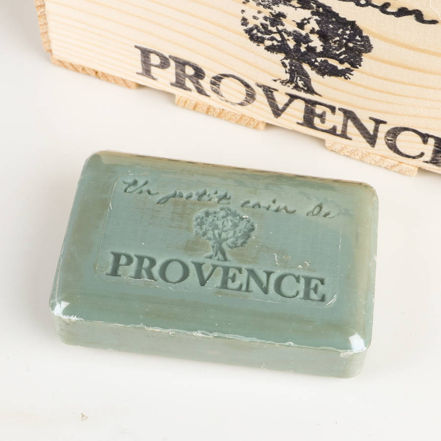 Set Of 18 Olive Provence French Market Soaps By Dibor