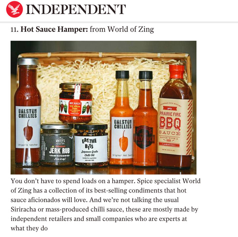 hot sauce collection by world of zing