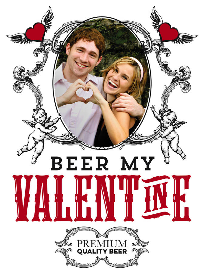 valentine's personalised beer three pack by best of ...