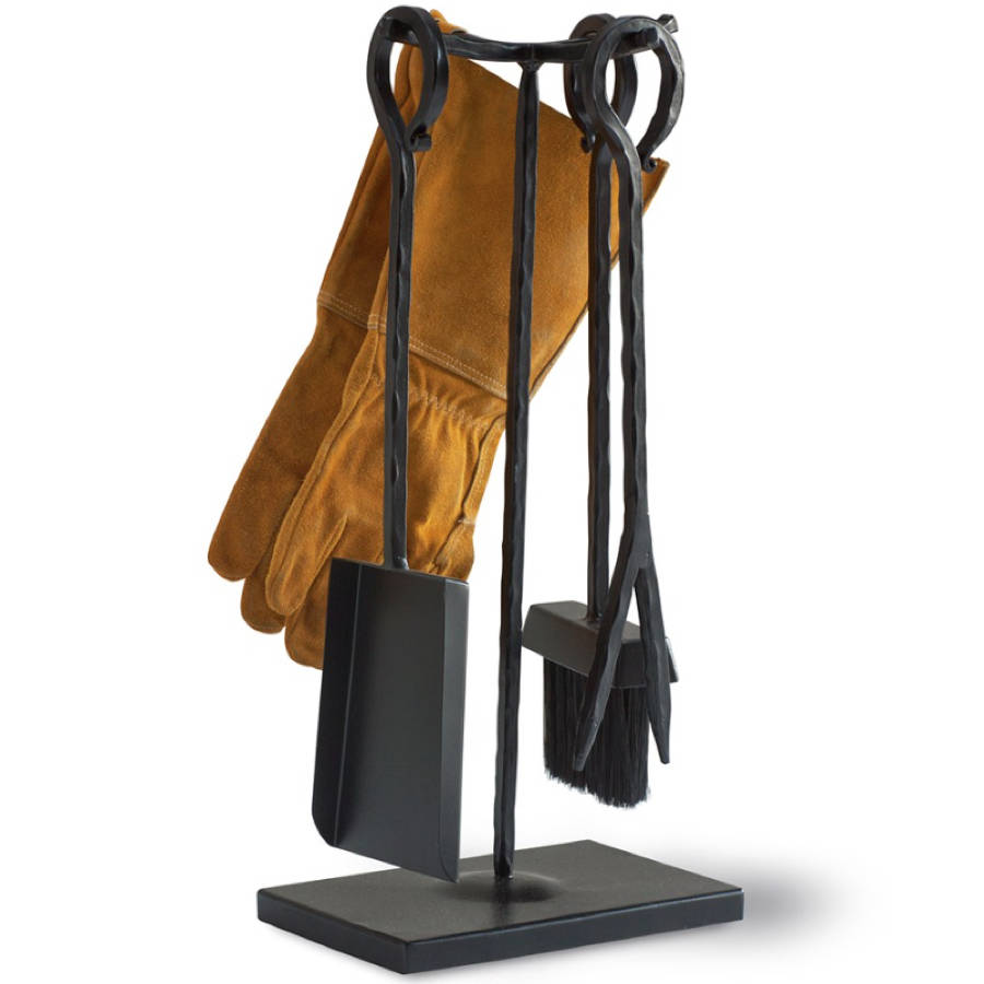 wrought iron wood burner set by all things brighton beautiful