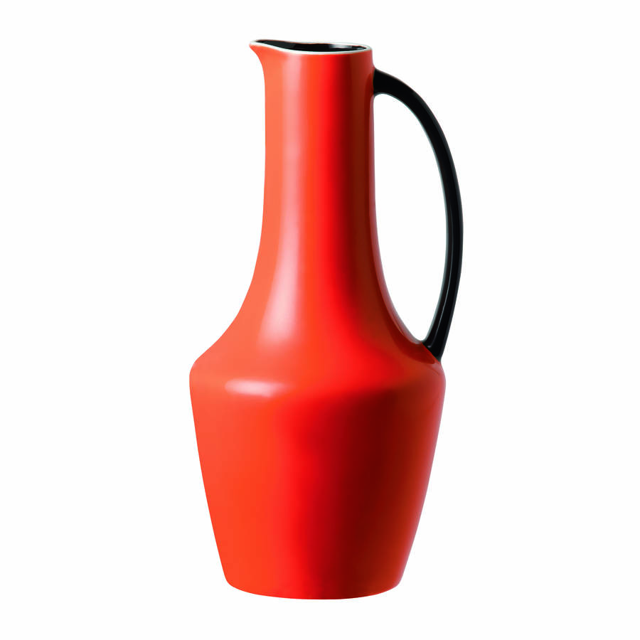 mid century orange jug by i love retro