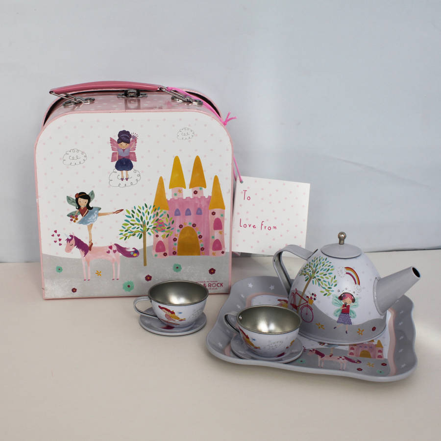 tea set in carry case