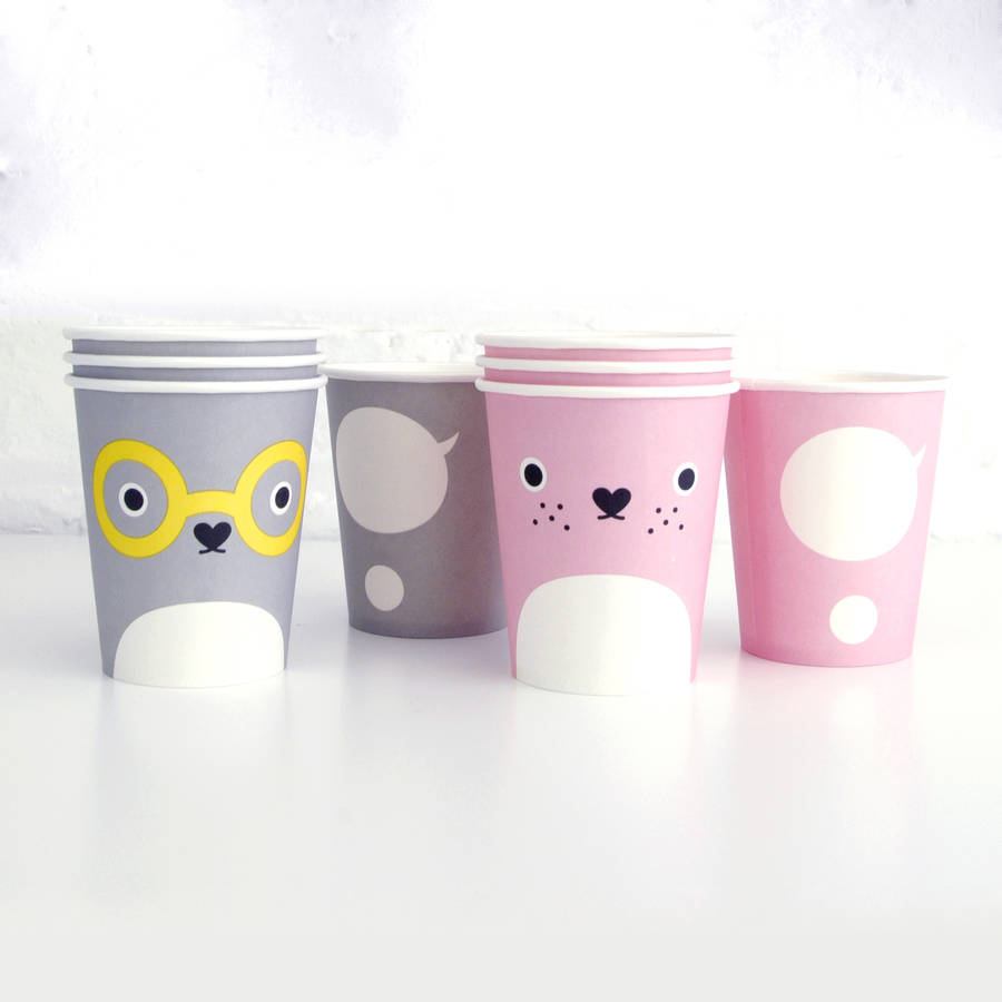 noodoll party tableware set by peach blossom