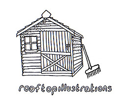 rooftop illustrations