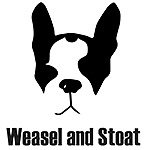 Weasel and Stoat personalised gifts, hand printed in Folkestone