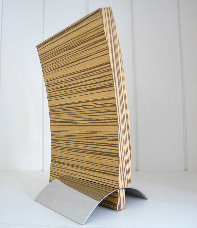 curve natural photo frame by red lilly | notonthehighstreet.com