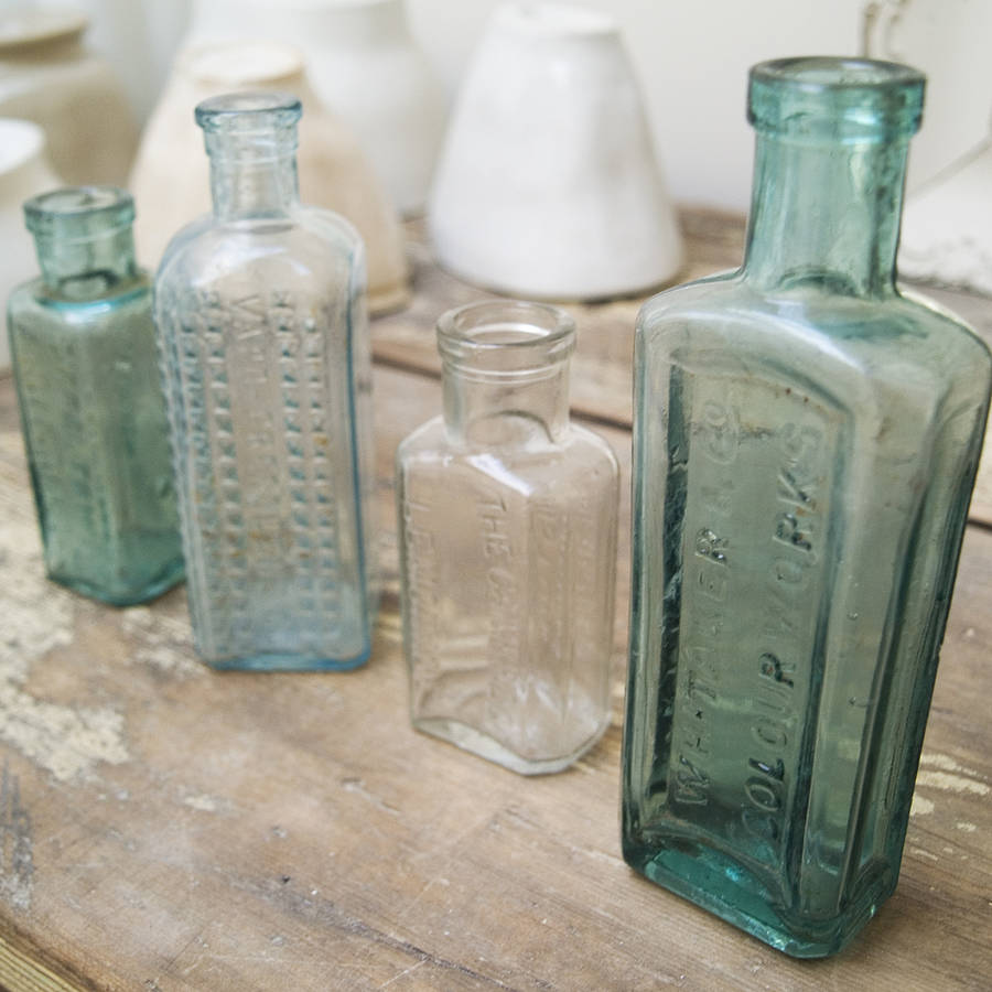 Glass Bottle Vintage 34