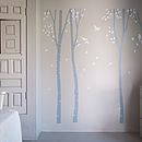 enchanted forest wall stickers by bambizi ...