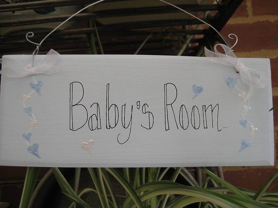 babies and childrens room signs by okey dokey
