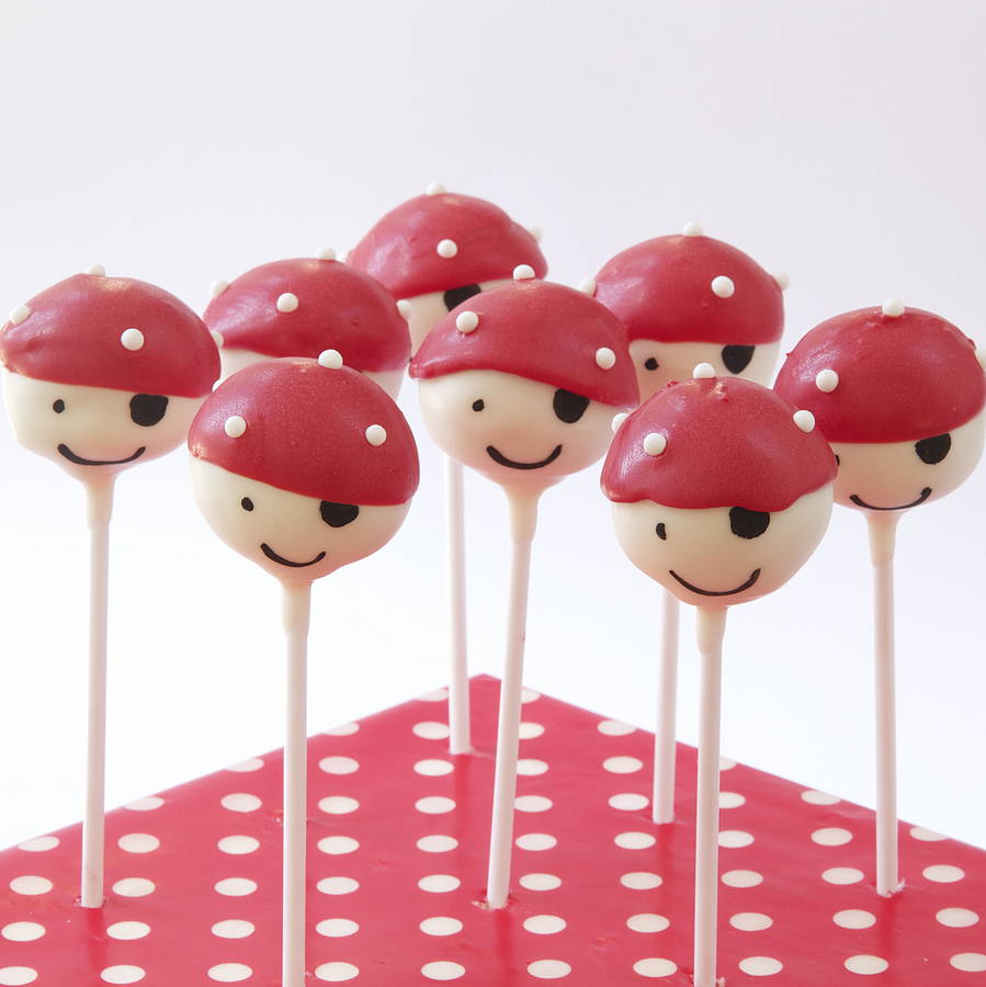 eight pirate cake pops by the cake pop company