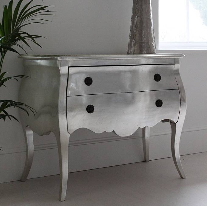 silver french chest of drawers by out there interiors ...